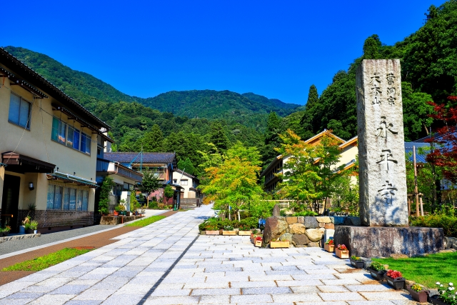 永平寺の参道