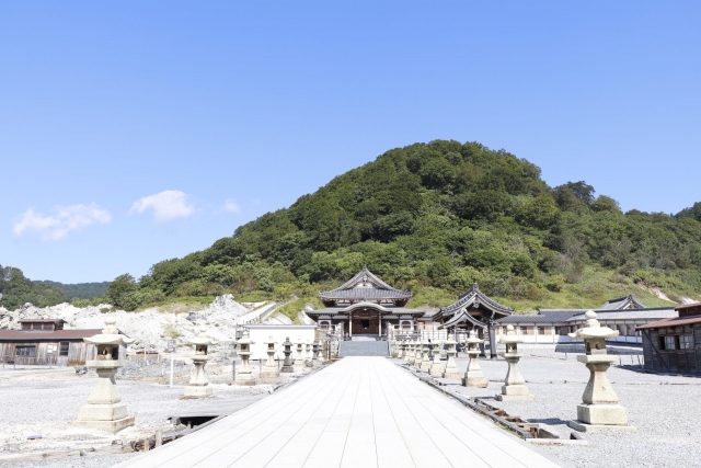 恐山の入り口