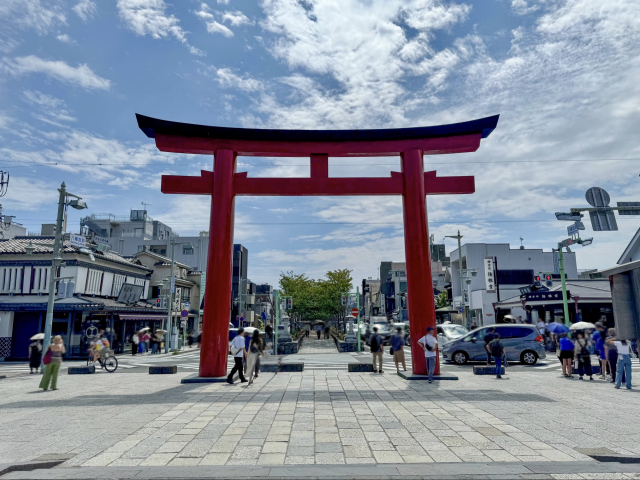 鎌倉の街並み